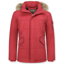 Beluomo Bontjassen winterjas lang