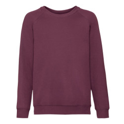 Fruit of the Loom Klassiek raglan sweatshirt voor kinderen/kinderen