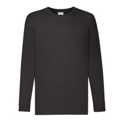 Fruit of the Loom Kinder/kids valueweight t-shirt met lange mouwen