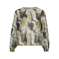 Vila Visabel ls o-neck top dessin