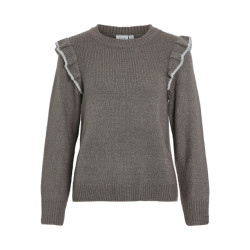 Vila Vinanzy ls o-neck flounce -