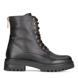 Poelman leren veterboot veterboots dames