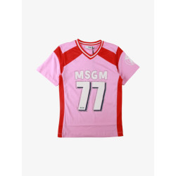 Msgm Meisjes jurk jersey mesh