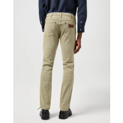 Wrangler Greensboro heren regular-fit jeans dark tea