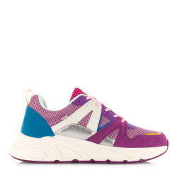 Poelman C18582x9psh26 lilac combi lage sneakers dames