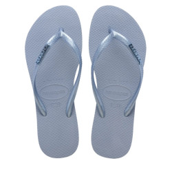 Havaianas Slim logo metallic teenslippers dames