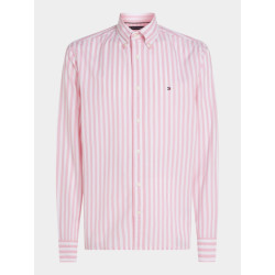 Tommy Hilfiger Casual hemd lange mouw flex poplin bold stripe rf mw0mw39159/0d1