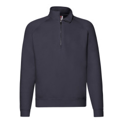 Fruit of the Loom Unisex premium sweatshirt met kwart ritssluiting voor volwassenen
