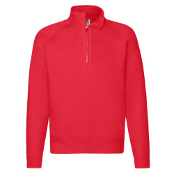 Fruit of the Loom Unisex premium sweatshirt met kwart ritssluiting voor volwassenen