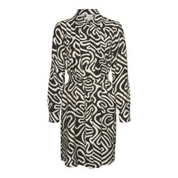 Vero Moda Vmvigdis ls abk shirt dress wvn bt dessin