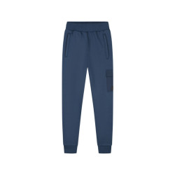 Malelions Zomer sweat broek jongens navy nylon pocket