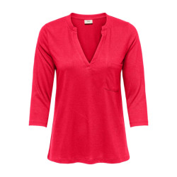 Jacqueline de Yong Dalila 3/4 v- neck top