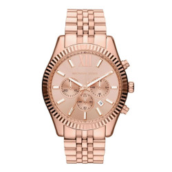 Michael Kors Bronze stalen horloge voor mannen 45mm diameter