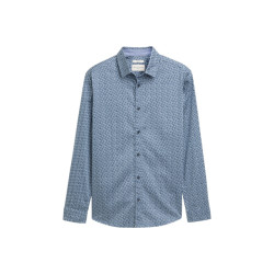 Tom Tailor Fitted printed stretch shirt dessin