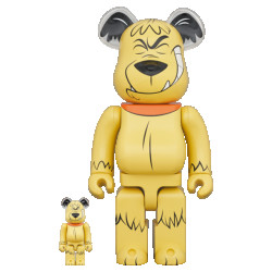 Bearbrick 100% & 400% wacky races muttley