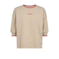 Mos Mosh 168560 174 mosmosh mm darin 3/4 sleeve sweatshirt feather gray