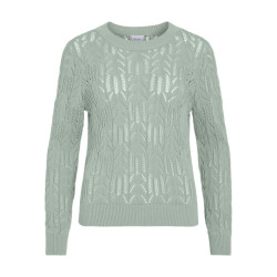Vila 14102684 vicotti o-neck l/s knit top