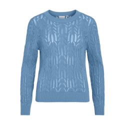 Vila 14102684 vicotti o-neck l/s knit top