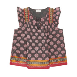 Maison Hotel Blouse korte mouw charlize