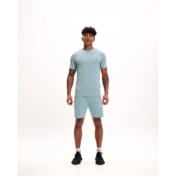 Malelions Sport logo t-shirt light blue ms1-ss25-13-301