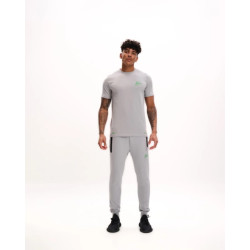 Malelions Sport counter t-shirt grey/green ms1-ss25-23-147