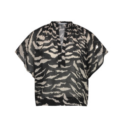 By-Bar Amsterdam Blouse korte mouw 25112058 vina