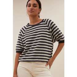 By-Bar Amsterdam 101012 neva slub stripe top