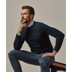 Profuomo Pp2j00007c p crew neck navy trui profu