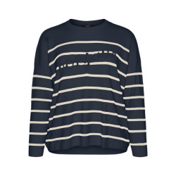 Vero Moda Vmaria bonjour ls o-neck pullover g dessin