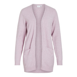 Vila Viril open ls knit cardigan noos lila