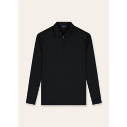 Triad’oro Polo zip long sleeve