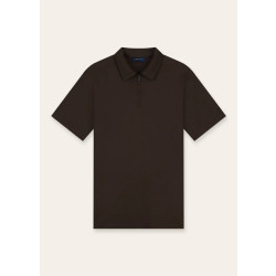 Triad’oro Polo zip short sleeve