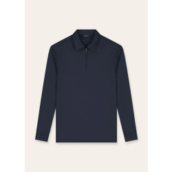 Triad’oro Polo zip long sleeve