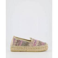 Gibaldi Dames carmen loafer /raffia