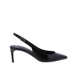 Dolce and Gabbana Dames patent leather slingback