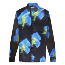 Flaneur Homme Heren blurred flower shirt
