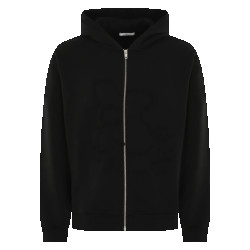 Flaneur Homme Heren blossom patches zip-up