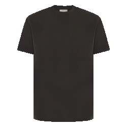 Valenza Heren merino t-shirt dark brown