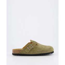 Scholl Heren olivier pantoffel khaki