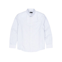 Butcher of Blue Aiden oxford bold stripe shirt lange mouw overhemden m2514018