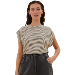 By-Bar Amsterdam Mason small stripe top black