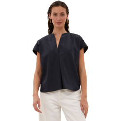 By-Bar Amsterdam Amie poplin blouse midnight