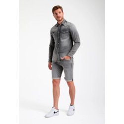 Gabbiano Heren overhemd 335536 202 grey