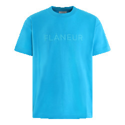 Flaneur Homme Heren tonal logo t-shirt