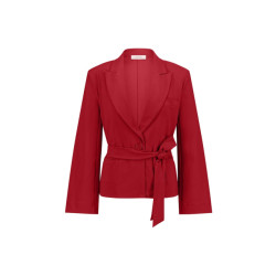 Studio Anneloes lette honeycomb blazer 12462 3200 dark red