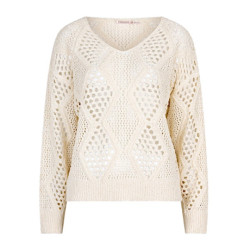 Esqualo Sweater sp25-02000 ivory