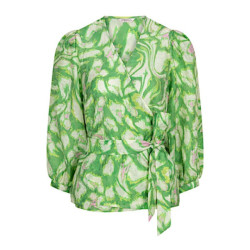 Esqualo Blouse sp25-15006 print