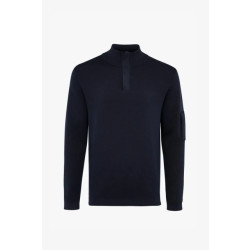Genti Half zip cool dry donker