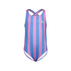 B.Nosy Zomer badpak meisjes blauw/ gestreept wila