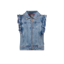 B.Nosy Zomer gilet meisjes denim gabby